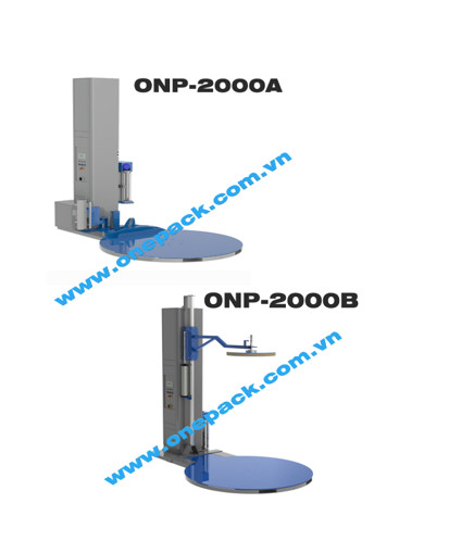 Máy quấn màng Pallet Bán tự động  ONP-2000A. ONP-2000B